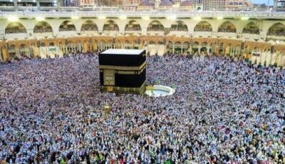 توقف الطواف حول الكعبة المشرفة بسبب الزحام الشديد| تفاصيل