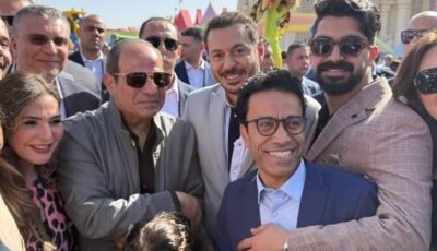 تشرفت بصلاة العيد مع الرئيس السيسي