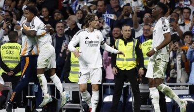 فيديو | روديجير يسجل هدف ريال مدريد الرابع أمام ريال سوسيداد