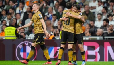 فيديو | خلال 8 دقائق.. ديفيد ألابا يتسبب في تسجيل هدفين بشباك ريال مدريد لصالح سوسيداد