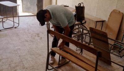 تنظيف و صيانة المدارس قبل عودة الدراسة واستقبال الطلاب السبت |شاهد