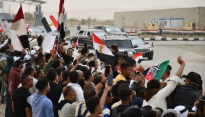 إنتفاضة مصرية على الحدود .. الشعب قال كلمتة لا للتهجير ..صور