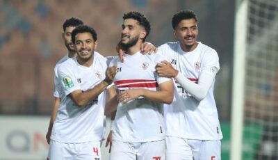 الزمالك بالزي الأبيض في مواجهة ستيلينبوش الجنوب أفريقي