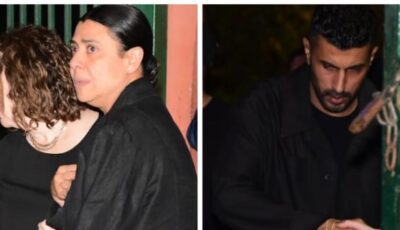 أبرزهم محمد سامي ونشوى مصطفى..نجوم الفن يؤدون واجب العزاء فى الفنان سليمان عيد