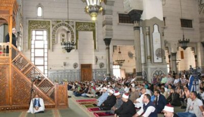 الأرض المباركة.. ننشر نص خطبة الجمعة المقبلة