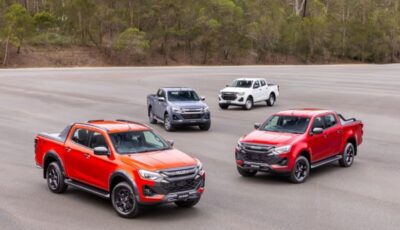 ايسوزو D-Max الكهربائية تظهر لأول مرة