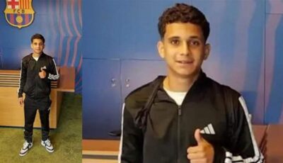فيديو برشلونة يخطف موهبة برازيلية شابة ويخضعها للتجربة