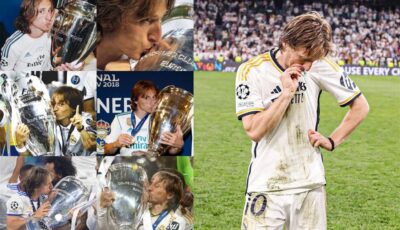فيديو لوكا مودريتش أسطورة ريال مدريد يُنهي مسيرته الحافلة