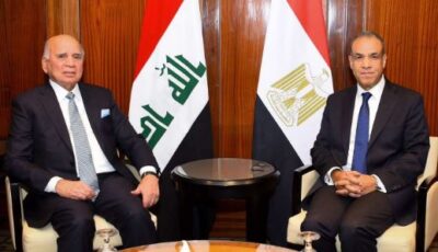 وزير الخارجية يؤكد موقف مصر الداعم لأمن واستقرار العراق
