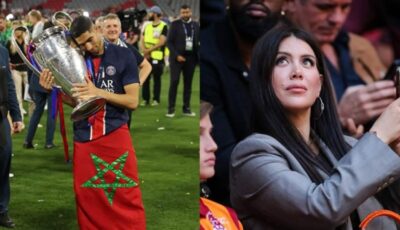 واندا نارا تواعد النجم المغربي أشرف حكيمي؟