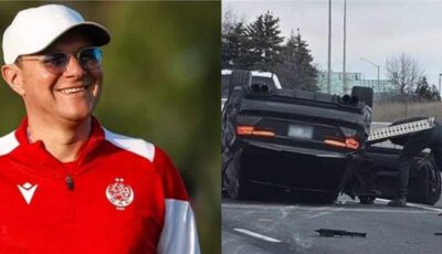 حادث سير خطير لمدرب الوداد وطبيب الفريق في واشنطن
