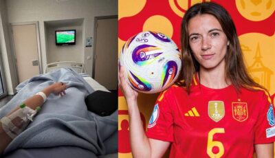 قبل أيام من يورو السيدات: نجمة اسبانيا في سرير المستشفى