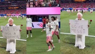 فيديو العمر مجرد رقم، ما هي قصة العجوز العاشقة لميسي؟