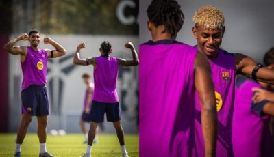 فيديو برشلونة يستهل الموسم بمواجهة مايوركا ونجومه يُبرزون جمالهم