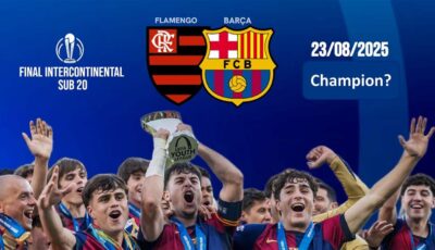 هل يتوج شباب برشلونة بكأس الانتركونتيننتال تحت 20 عاما أمام فلامنغو؟