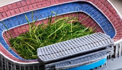 تقنية SIS Grass تصل إلى ملعب كامب نو