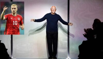 جدل لعنة آرون رامسي يتجدّد بعد وفاة جورجيو أرماني