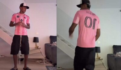 فيديو لامين يامال يتمايل مرتدياً قميص ليونيل ميسي