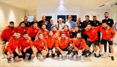 عودة منتخب كرة الصالات بعد التأهل إلى نهائيات كأس آسيا