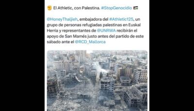 في بيان رسمي .. أتليتك بلباو يساند فلسطين