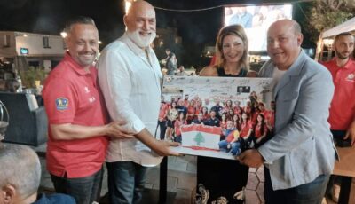 إتحاد الميني فوتبول كرّم سيّدات المنتخب اللبناني للعبة