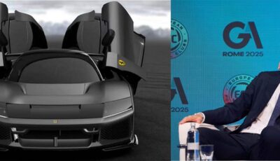 زلاتان إبراهيموفيتش أهدى نفسه فيراري بقيمة 4.5 ملايين يورو