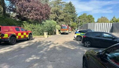 حريقٌ كبير يلتهم منزل فينيسيوس