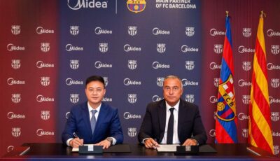 راعٍ جديد على قميص برشلونة