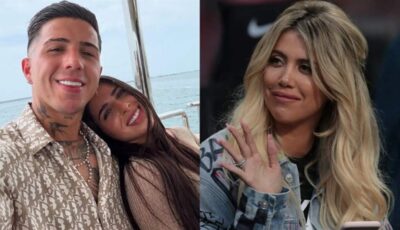 واندا نارا تغازل إنزو فيرنانديز بشكل علني
