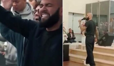 داني ألفيش يظهر كواعظ في كنيسة جيرونا داني ألفيش يظهر كواعظ في كنيسة جيرونا