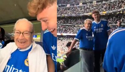 فيديو الجدّ الذي حضر الكلاسيكو شخصياً لأول مرّة فيديو الجدّ الذي حضر الكلاسيكو شخصياً لأول مرّة