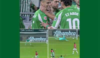 فيديو البرازيلي أنتوني يُسجّل هدفاً رائعاً لريال بيتيس