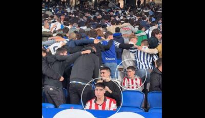 فيديو وحدهما على المُدرّج بين أنصار ريال سوسييداد