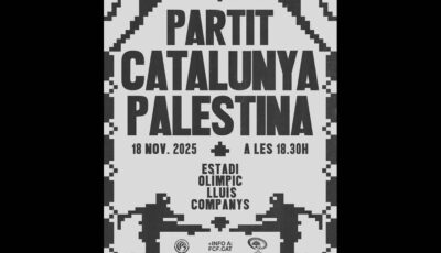 كتالونيا تواجه فلسطين .. مباراة لدعم غزّة في مونتجويك