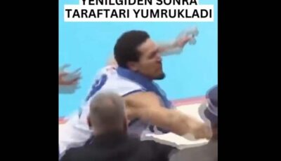 فيديو طرد لاعب اعتدى على مشجع شتمه