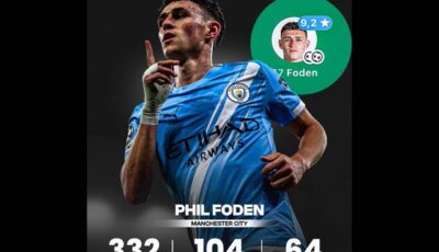 فيل فودين لاعبٌ مذهل يعمل بصمت وأرقامه مذهلة