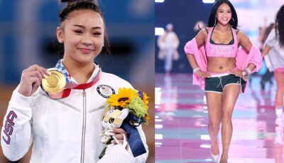 نجمة ذهبية من الاولمبياد الى عرض الأزياء