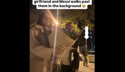 فيديو لحظة الاعتراف بالحبّ .. مرور ميسي