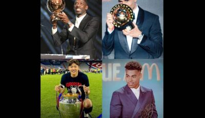 نجوم باريس سان جيرمان يتألقون ويكتسحون الجوائز العالمية