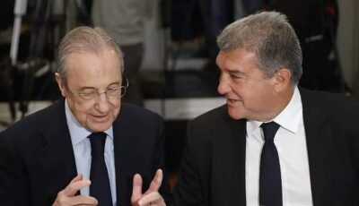 فلورنتينو يمنح لابورتا طوق نجاة ضد ميسي وتشافي