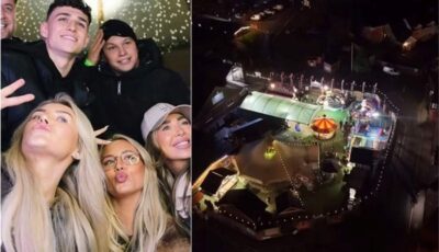 نجم السيتي يحجز قريةً كاملة لحفل عائليّ